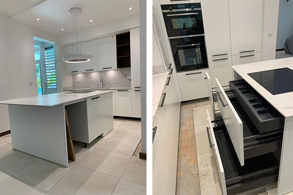 cuisine pendant les travaux