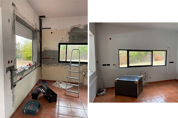 cuisine pendant les travaux