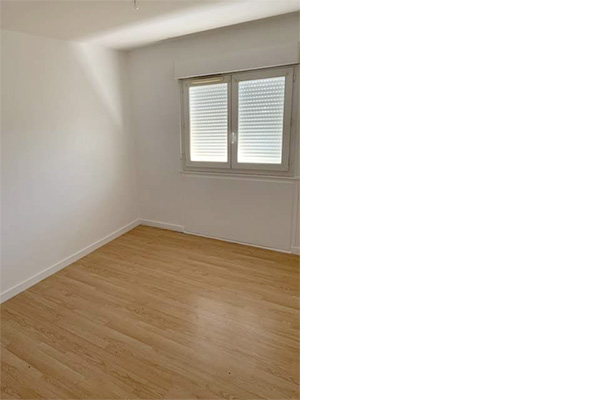 Chambre vide avant travaux