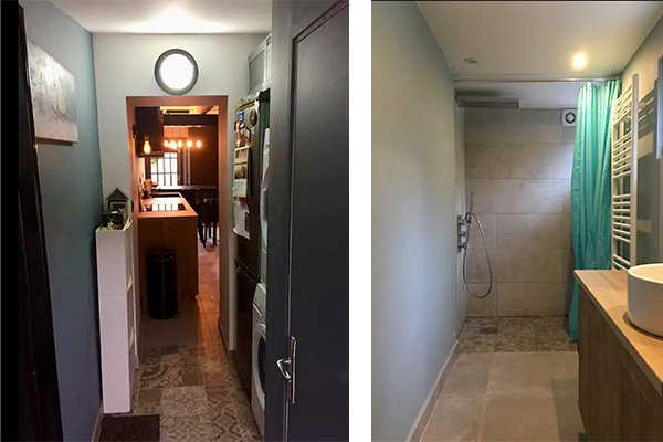 rénovation de la salle de bain 