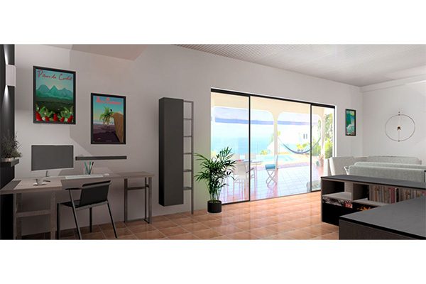 salon proposition 3D