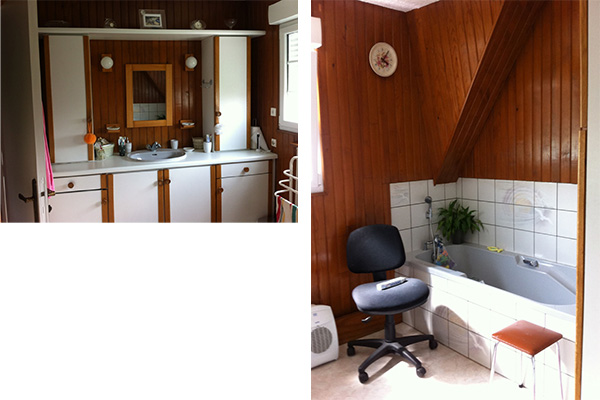 salle de bain avant travaux