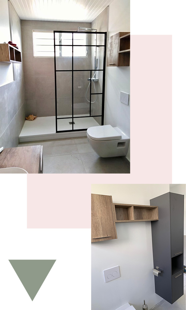 salle de bain douche à l'italienne