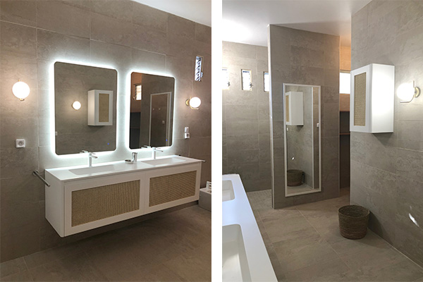 salle de bain douche à l'italienne