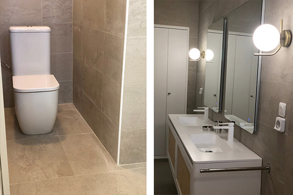 salle de bain douche à l'italienne