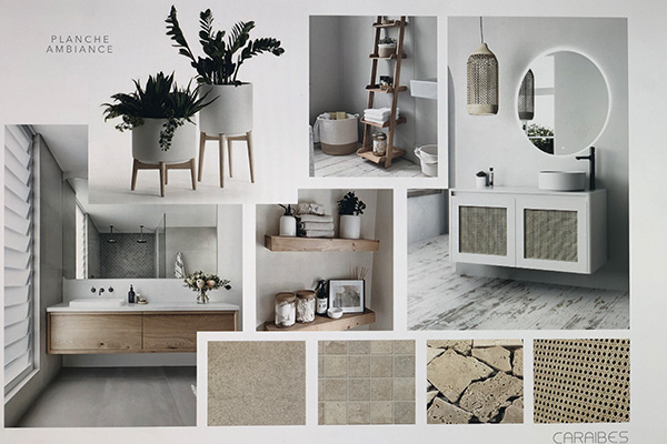 salle de bain Planche d'ambiance