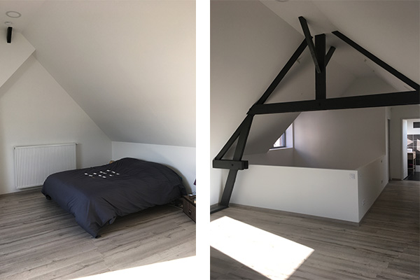 photo mezzanine avant travaux