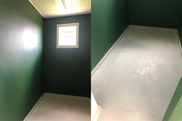 photo pièce vide peinture refaite